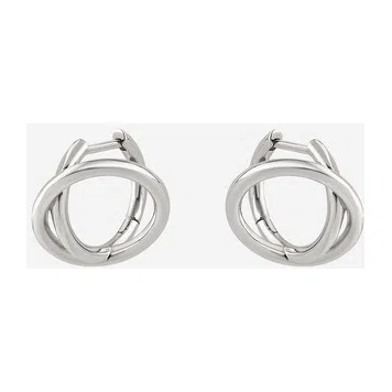 Серьги-кольца из серебра Silver Collection Aloud Poison Drop — модель wipc348 — фото 2