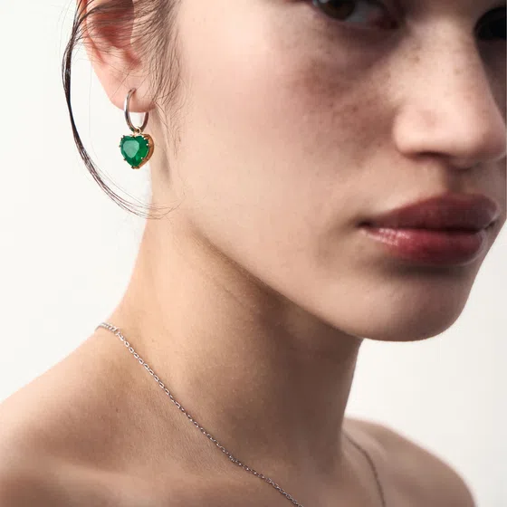 Асимметричные серьги AMOVA Poison Drop — модель 4wn6z6u — фото 4