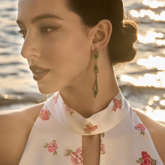 Длинные серьги Fiore di Firenze — модель 4mt0ekp