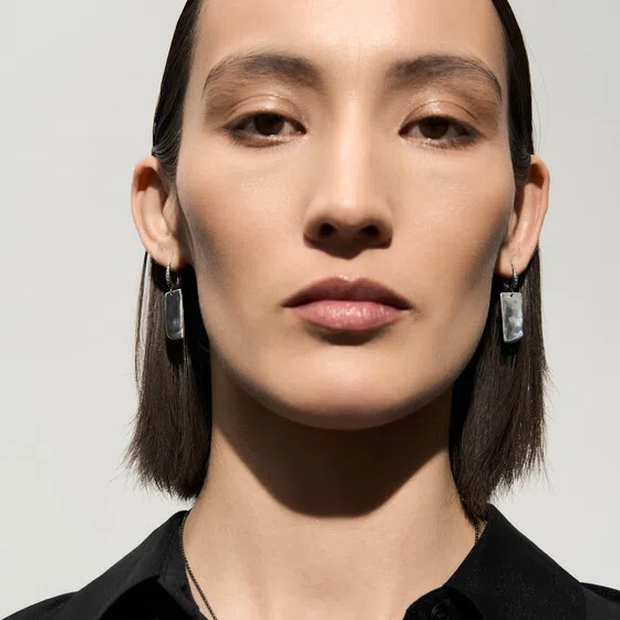 Серьги средней длины Mintaka Jewellery Poison Drop — модель pcayfmn — фото 2