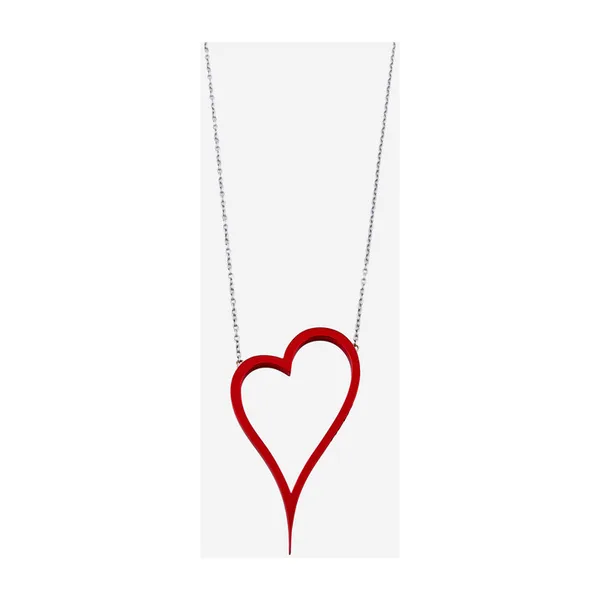 Колье из серебра HEART — модель i3k1j62