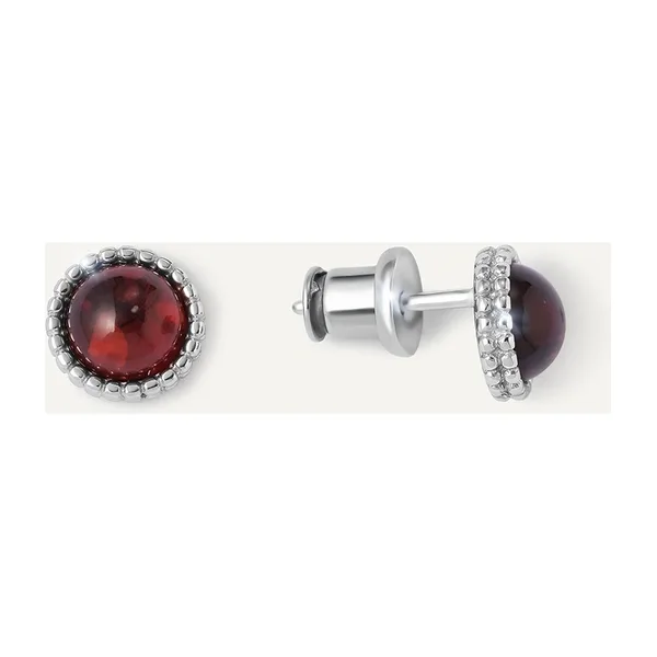 Серьги из серебра 925 пробы с янтарём — арт. 10522-004101