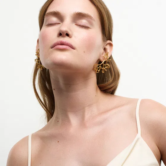 Серьги средней длины MANKAYA safina concept Poison Drop — модель r8cx472 — фото 2
