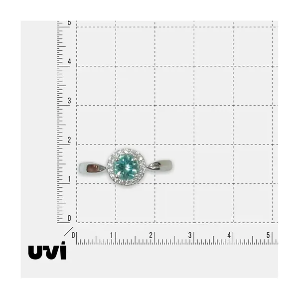 Серебряное кольцо с апатитом — арт. 10322-005080