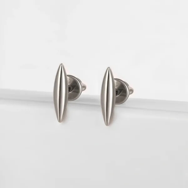 Серьги гвоздики из серебра — арт. 000-375621