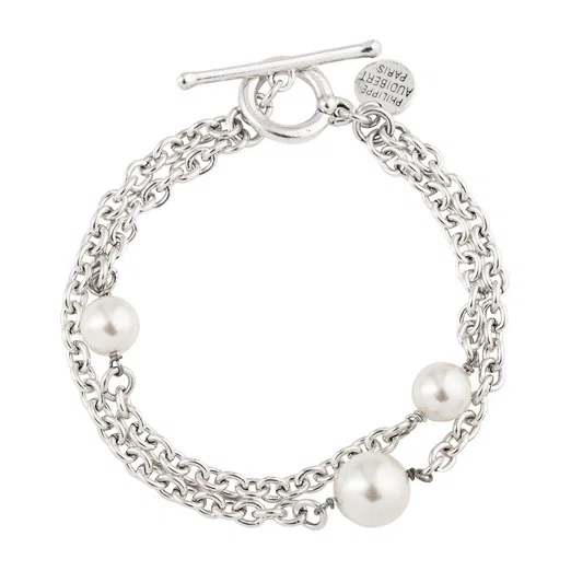 Серебристый браслет Batya из латуни Philippe Audibert Poison Drop — модель 1f8c9pt — фото 2