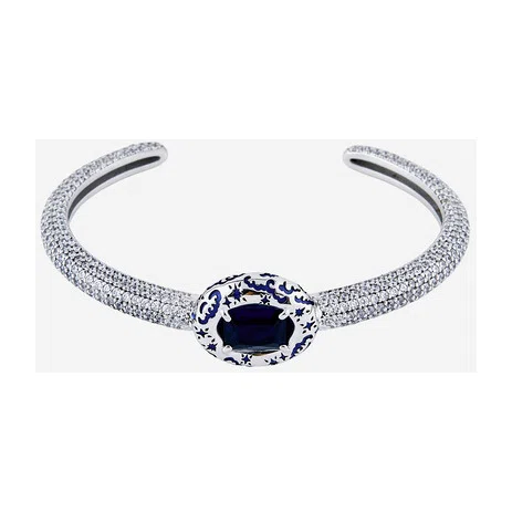 Серебристый браслет Blue Cloud Blue Jay Poison Drop — модель cwwa8kv — фото 2