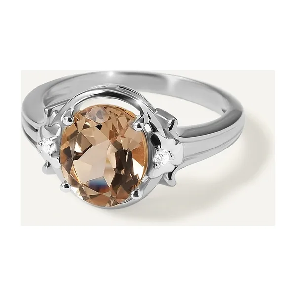 Серебряное кольцо с кварцем — арт. 10322-003316