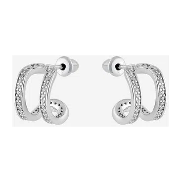 Серьги из серебра с фианитами R!VER Poison Drop — модель txdawhu — фото 2