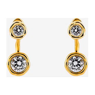 Позолоченные серьги с кристаллами Asterales Alexis Bittar Poison Drop — модель dv5pnra